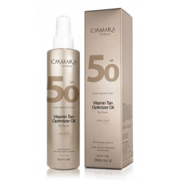CASMARA Vitamin Tan Optimizer Oil SPF50, 200 ml.