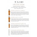 T-LAB Professional Organic Shape Duo Shampoo, 300 ml.