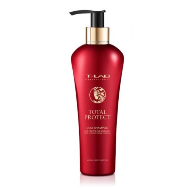 T-LAB Professional Total Protect Duo Shampoo, 300 ml.